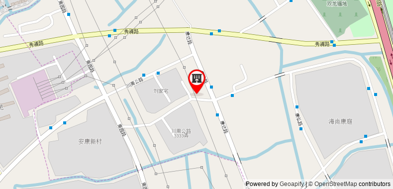 Bản đồ đến Khách sạn Vienna Shanghai International Tourism and Resorts Zone Xiupu Road Branch