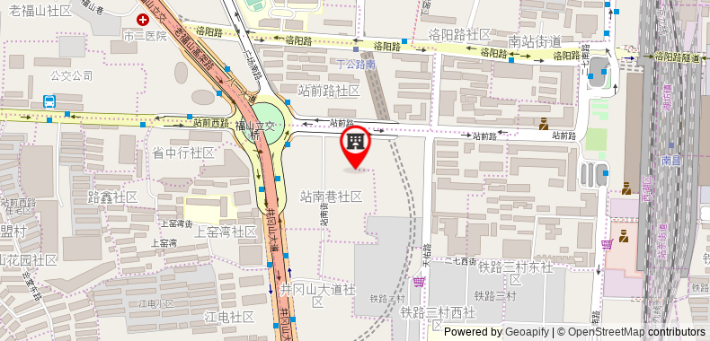 Bản đồ đến Khách sạn Nanchang Galactic Peace International