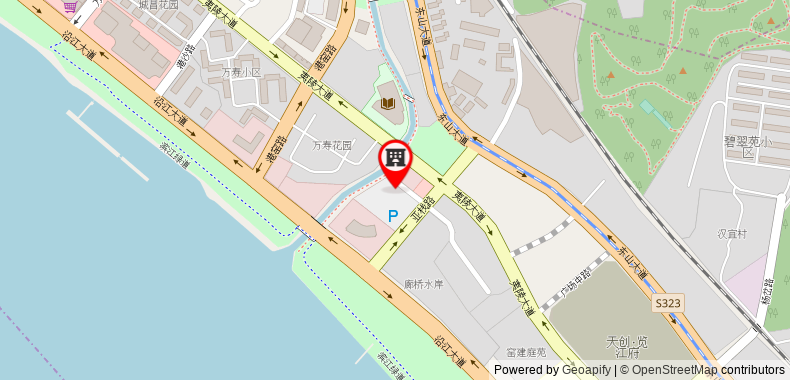 Bản đồ đến Crowne Plaza Yichang