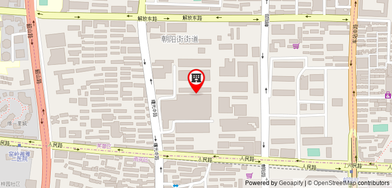 Changsha Huatian Hotel on maps