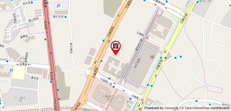 Bản đồ đến Khách sạn INSAIL  Guangzhou Airport Road