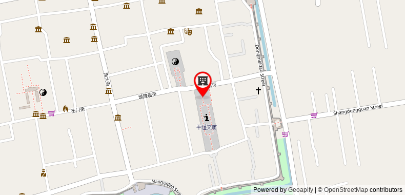 Bản đồ đến Khách sạn Pingyao Long Ding Sheng