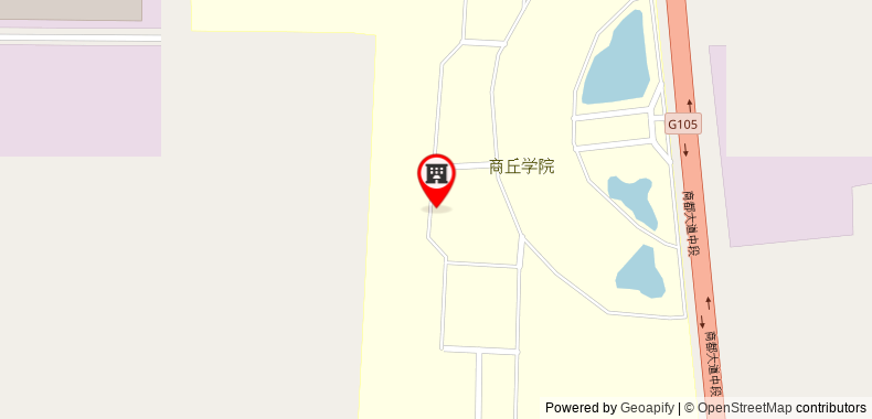 Bản đồ đến GreenTree Inn Express Shangqiu Beihai Road South Railway Station