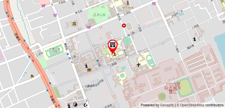Bản đồ đến Khách sạn Dali Yinfeng