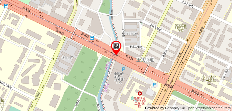 Ibis Harbin Normal University on maps