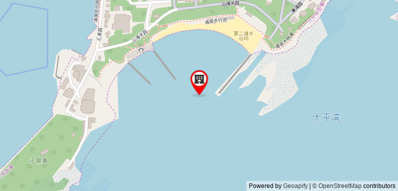 Qingdao Donghai Hotel on maps