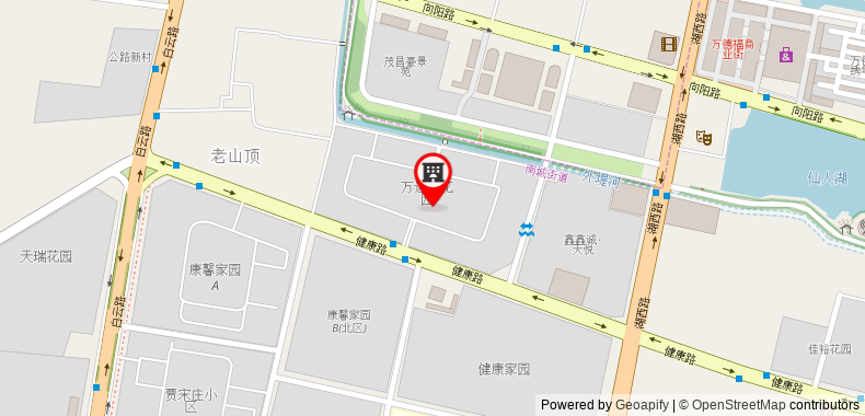 在地图上查看7天連鎖酒店菏澤單縣汽車站店