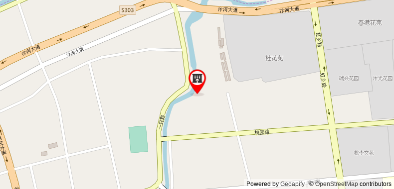 Bản đồ đến Khách sạn GreenTree Inn Anhui Suzhou Si District Bianhe Avenue Business