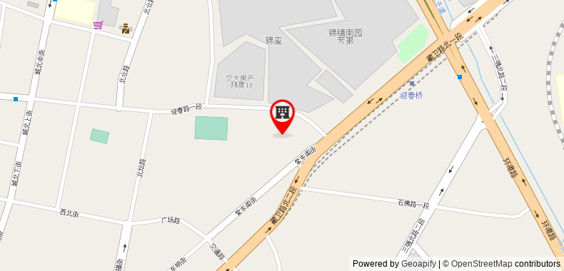 Bản đồ đến Holiday Inn Express Chengdu Airport Zone