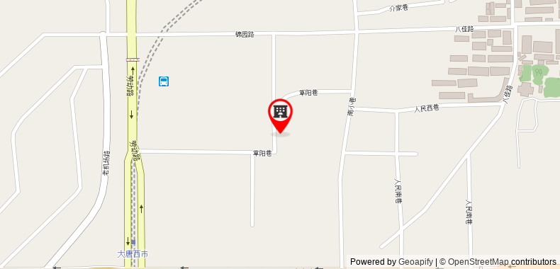 Xian Northwest Civil Aviation Plaza on maps