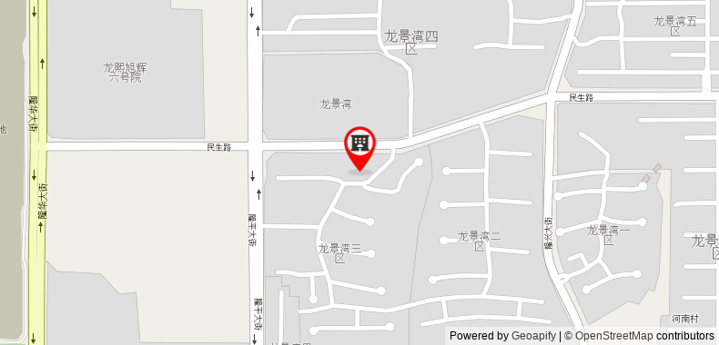 在地图上查看北京龍熙溫泉度假酒店