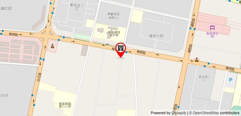 GreenTree Inn Heze Danxian Shangmaocheng Business Branch on maps