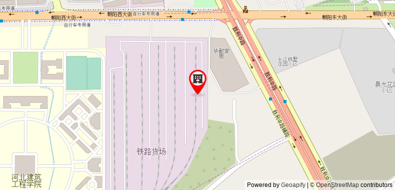 Bản đồ đến GreenTree Inn Zhangjiakou High-speed Railway Station