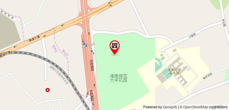 Mingguang International Grand Hotel Haikou on maps