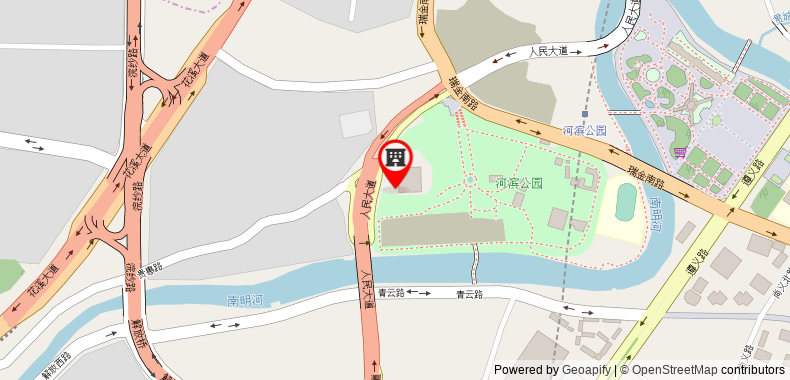 Bản đồ đến Ramada Plaza Guiyang