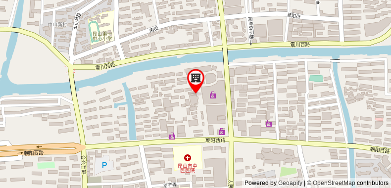 Bản đồ đến Khách sạn Kunshan Kaisheng Business