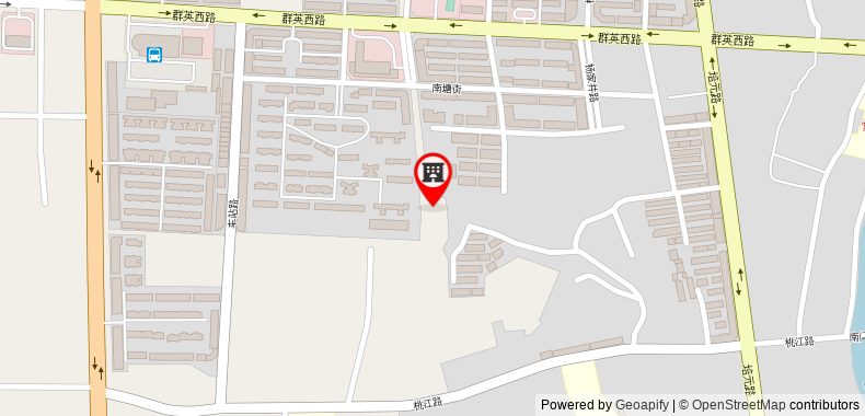 Bản đồ đến 7 Days Inn Changning Bus Station Branch