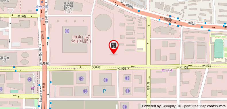 在地图上查看JEN北京新國貿飯店 香格里拉集團