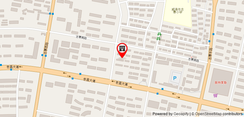 Bản đồ đến GreenTree Inn Weihai Shichang