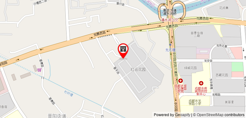 Bản đồ đến Holiday Inn Express : Chengdu Huanhuaxi