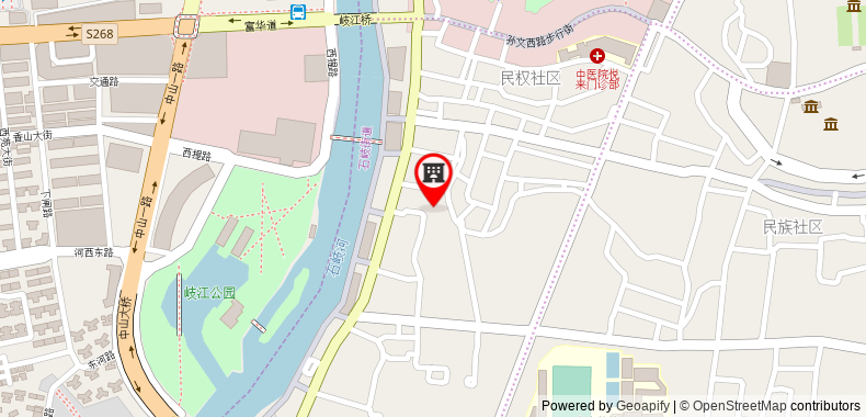 Bản đồ đến Khách sạn Bisi (Zhongshan Pedestrian Street)