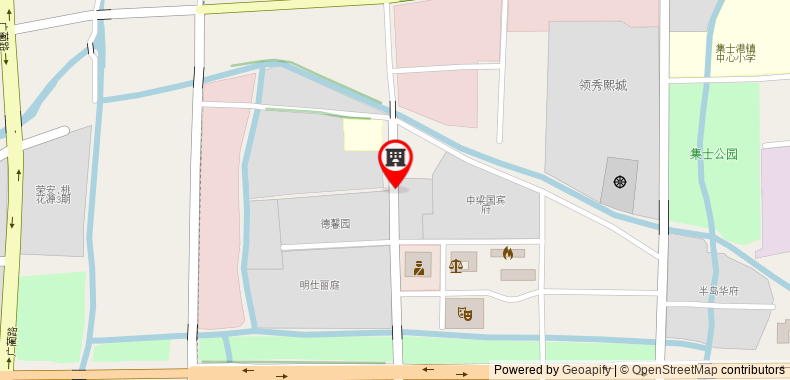 Bản đồ đến Khách sạn Hanting Ningbo Jishigang Outlets
