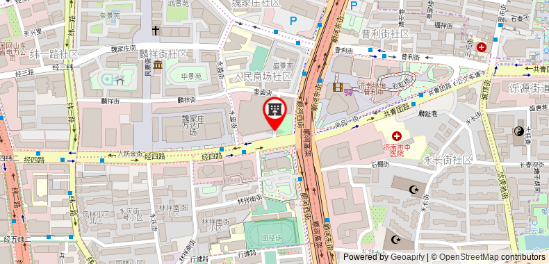 Bản đồ đến Hyatt Regency Jinan
