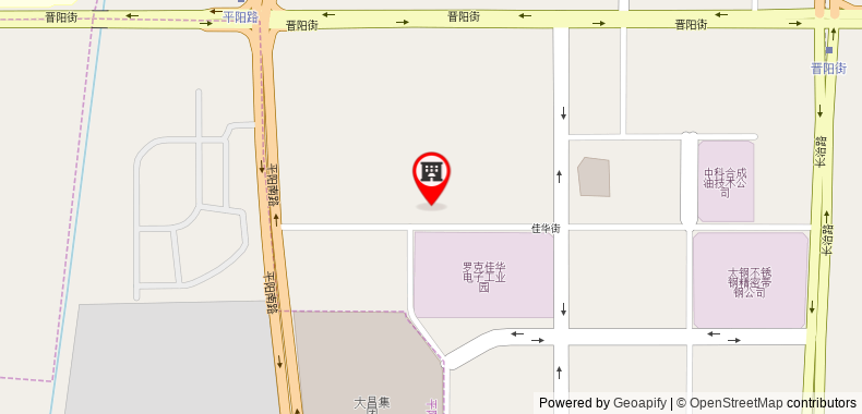 Bản đồ đến Khách sạn Shell Taiyuan Shanxi Da Hospital Xiaoma Garden