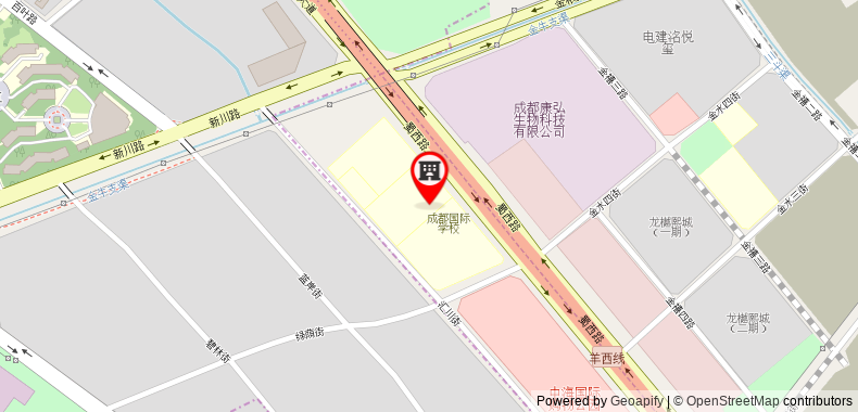 Bản đồ đến Crowne Plaza Chengdu West