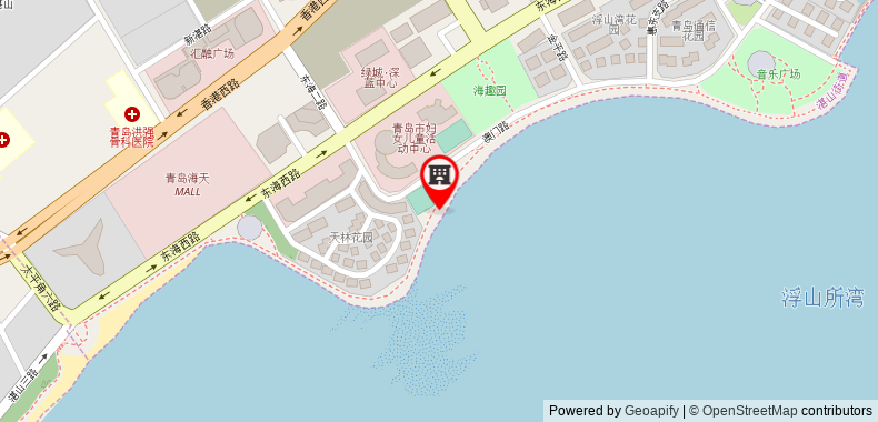 Bản đồ đến Khách sạn Qingdao No.23 Seaview Villa