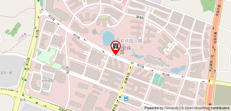 Bản đồ đến Khách sạn Fliport Xiamen Software Park