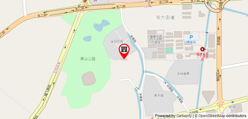 Bản đồ đến Khách sạn Days Hotspring Fuzhou
