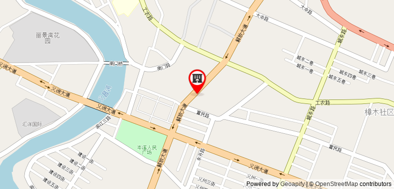 Bản đồ đến City Comfort Inn Wuzhou Cenxi Mingdu Xincheng