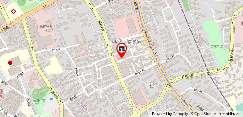 Bản đồ đến Khách sạn Yichang Taohualing