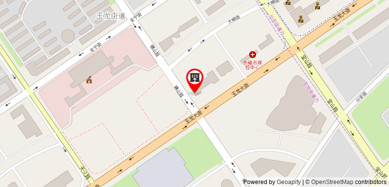Bản đồ đến Khách sạn Ji Chifeng Municipal Government