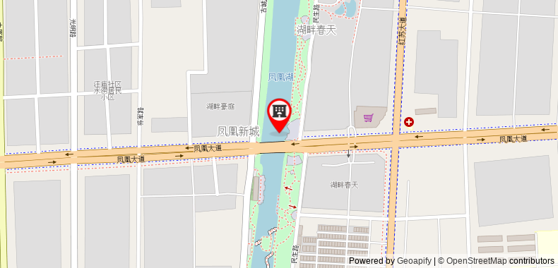 Bản đồ đến GreenTree Inn Xinyang Gushi County Liaocheng Avenue