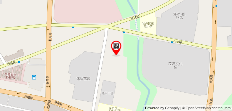 Bản đồ đến Khách sạn Heze Taisen Lidu