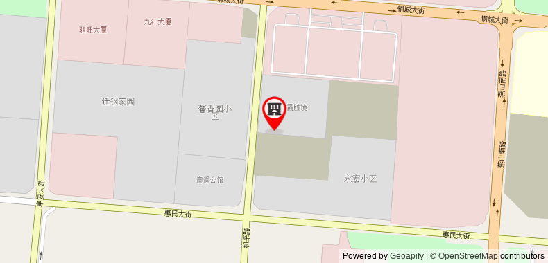 Bản đồ đến Khách sạn Tangshan Qiangang