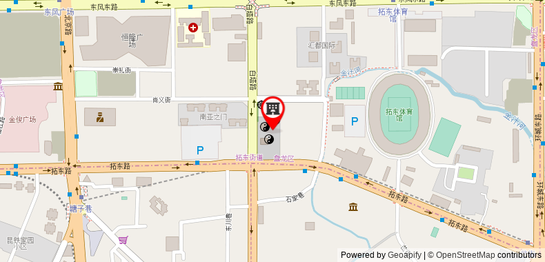 Bản đồ đến Holiday Inn Kunming City Centre