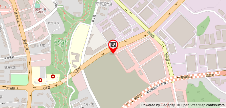 Bản đồ đến Khách sạn Yichang Guobin Bandao