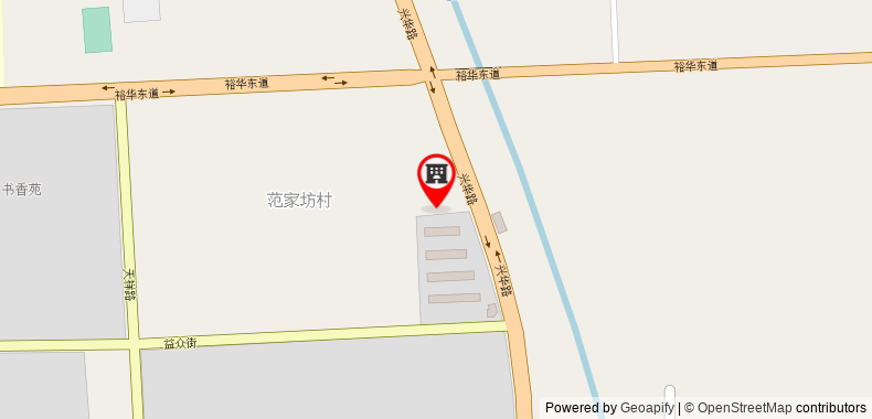 Bản đồ đến 7 Days Inn Langfang Bazhou Train Station Branch