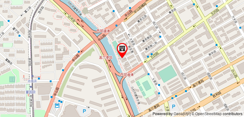 Bản đồ đến Dalian Shuhao Apartment