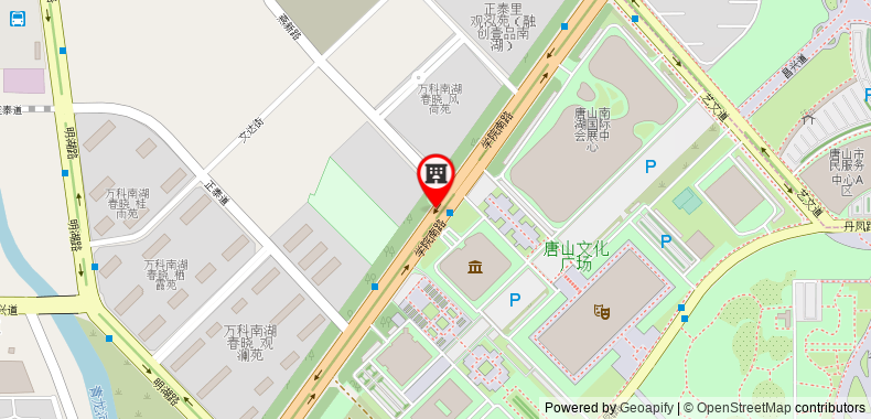 7 Days Inn·Tangshan Guangming Road on maps