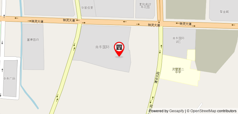 Bản đồ đến Khách sạn GreenTree Inn Anhui Suzhou lingbi jiefang road express