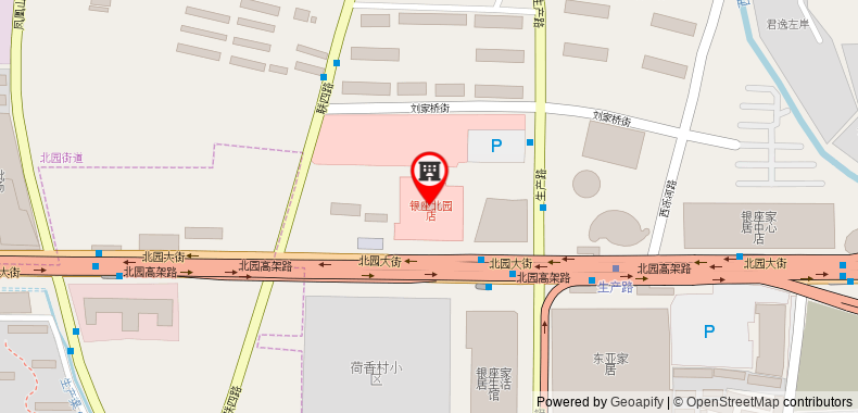 Jinjiang Inn Jinan Beiyuan Street on maps