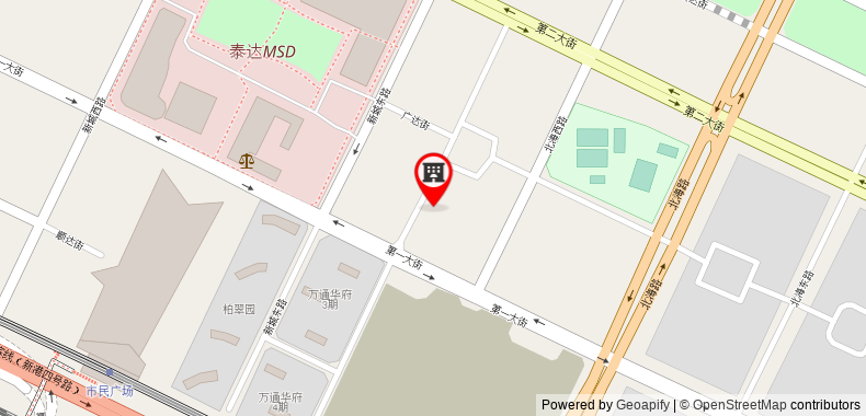 Holiday Inn Binhai Tianjin on maps