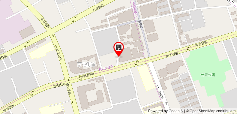 Bản đồ đến 7 Days Inn Chifeng Hadaxi Street Branch