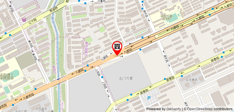 Bản đồ đến Khách sạn JI Luoyang Wanda Plaza