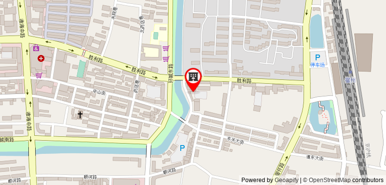 Bản đồ đến Khách sạn GreenTree Inn Suzhou Shengli Road