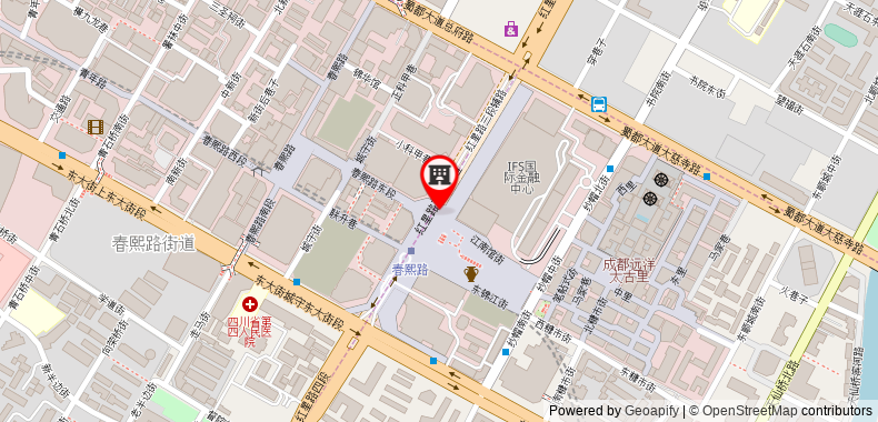 Harriway Hotel Chengdu on maps